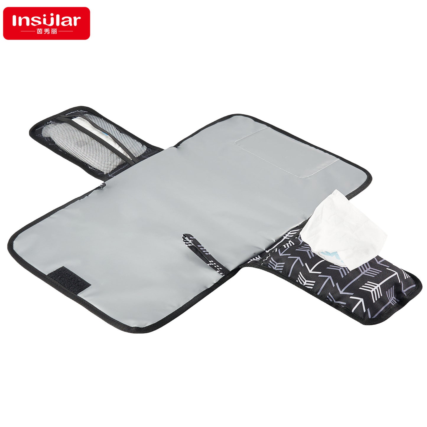 Yinxiuli Baby Outdoor Foldable Diaper Changing Mat Baby Travel Portable Diaper Pad Baby Diaper Pad