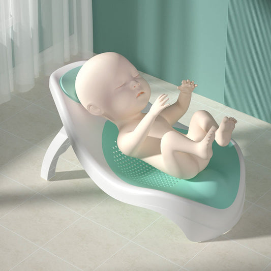 Newborn bathing rack baby bathing reclining chair baby bath net bath tub bracket toiletries