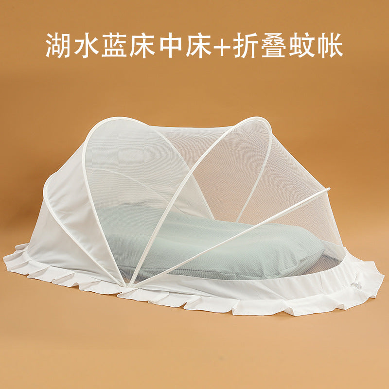 Comfortable baby crib, newborn baby bed, cradle, anti-startle, isolation, anti-pressure, baby bionic comfort