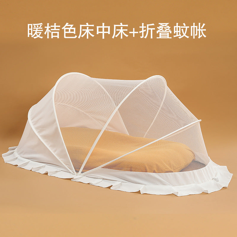 Comfortable baby crib, newborn baby bed, cradle, anti-startle, isolation, anti-pressure, baby bionic comfort