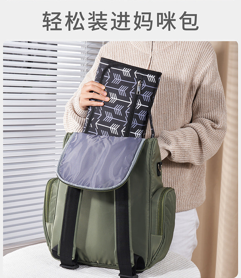 Yinxiuli Baby Outdoor Foldable Diaper Changing Mat Baby Travel Portable Diaper Pad Baby Diaper Pad