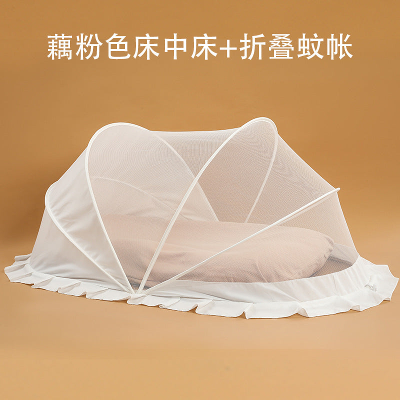 Comfortable baby crib, newborn baby bed, cradle, anti-startle, isolation, anti-pressure, baby bionic comfort