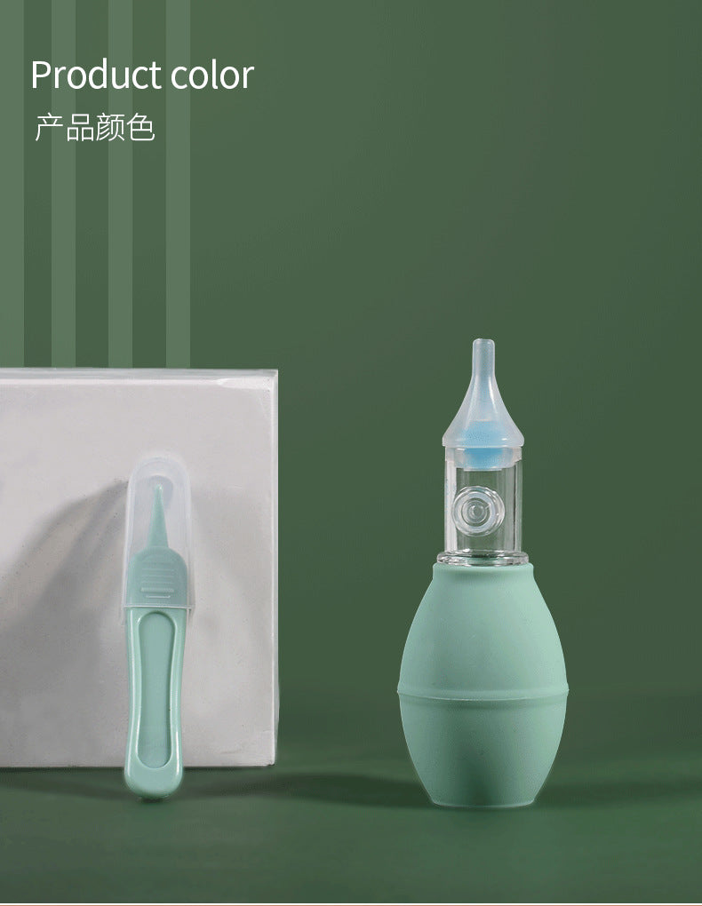 Baby elephant baby nose suction device baby nose cleaner newborn nasal congestion infant nose suction snot