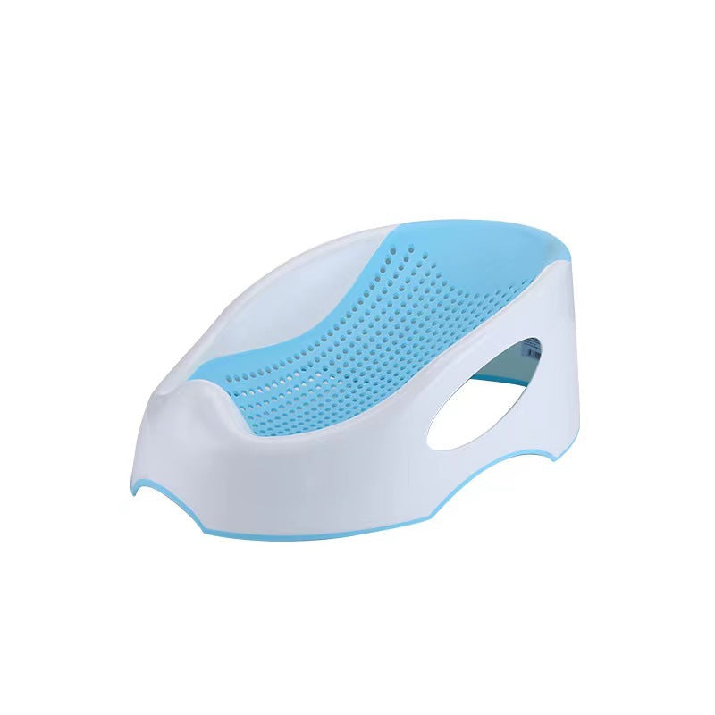 Newborn bathing rack baby bathing reclining chair baby bath net bath tub bracket toiletries