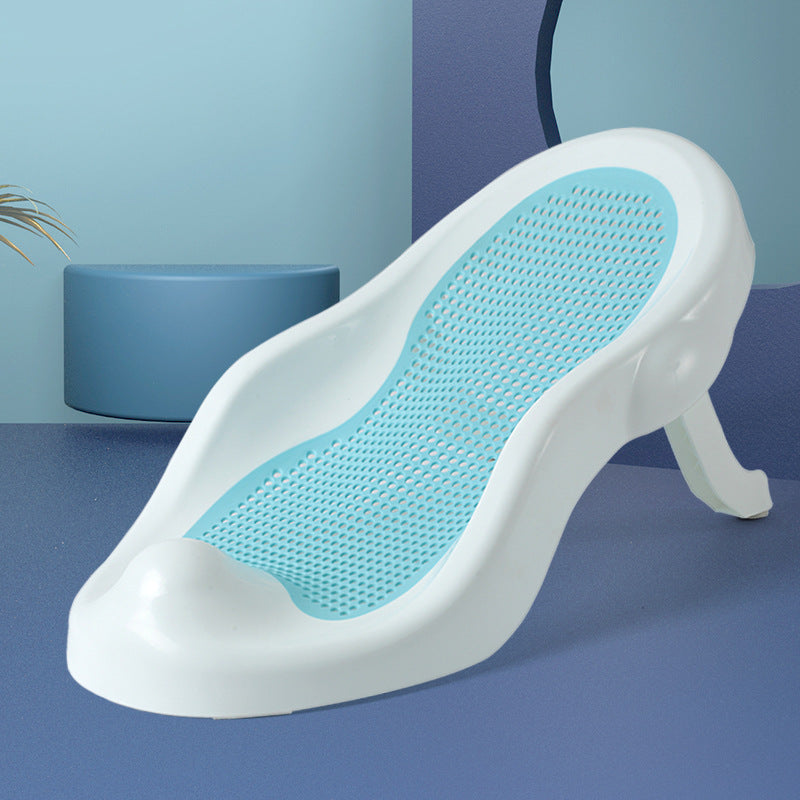 Newborn bathing rack baby bathing reclining chair baby bath net bath tub bracket toiletries