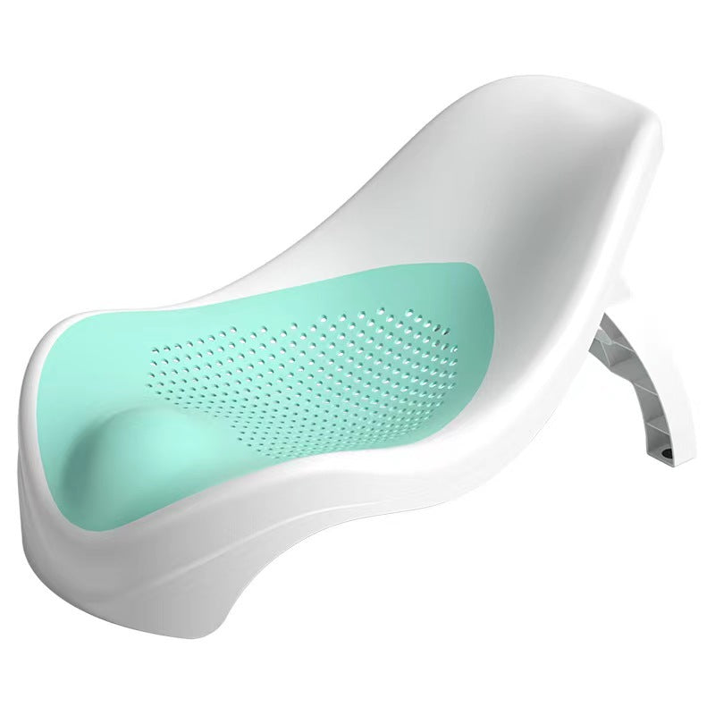 Newborn bathing rack baby bathing reclining chair baby bath net bath tub bracket toiletries